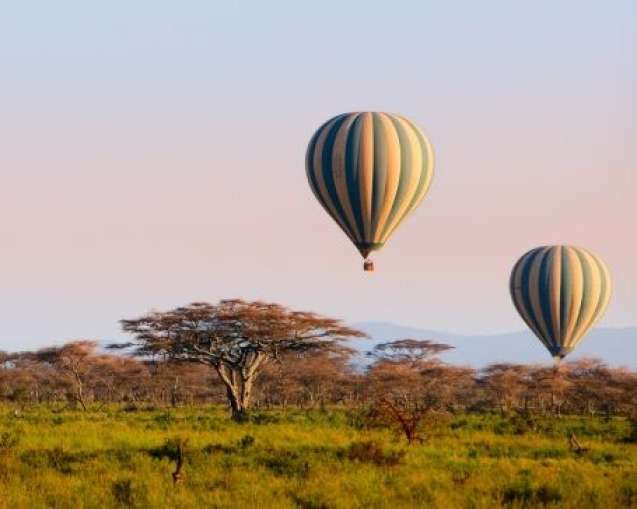 Hot Air Balloon Safari over the Serengeti, Tanzania