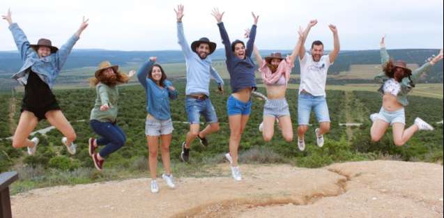 Happy Safari Travellers Africa