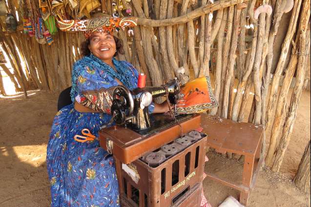 African culture Damaraland Namibia