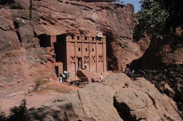 Lalibela rock churches, Bete aba libanos