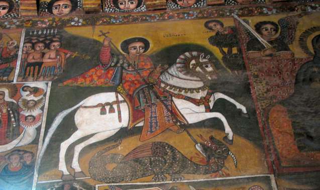 Gondar -debre berhan selassie church st George