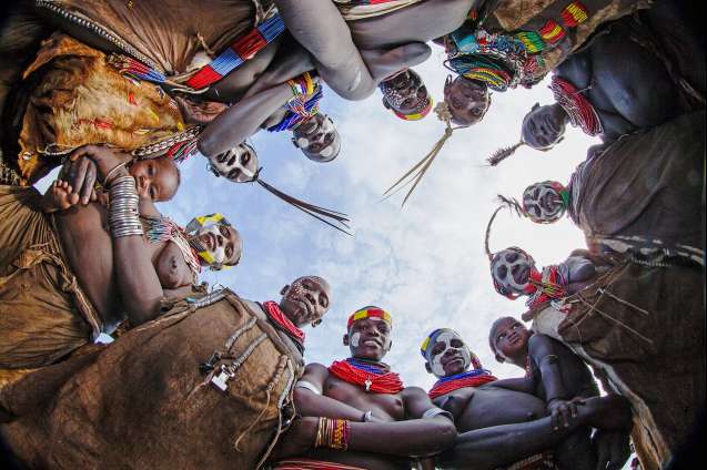 Karo people Omo Valley