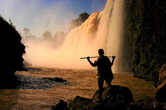 Tisesat falls Ethiopia