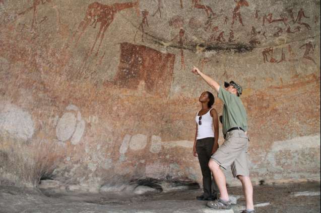 Motopos bushman art and culture
