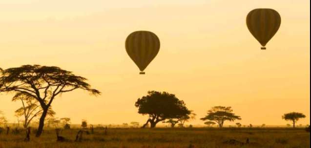 Serengeti balloon safari