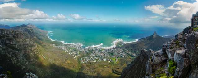 Cape Town aerial view