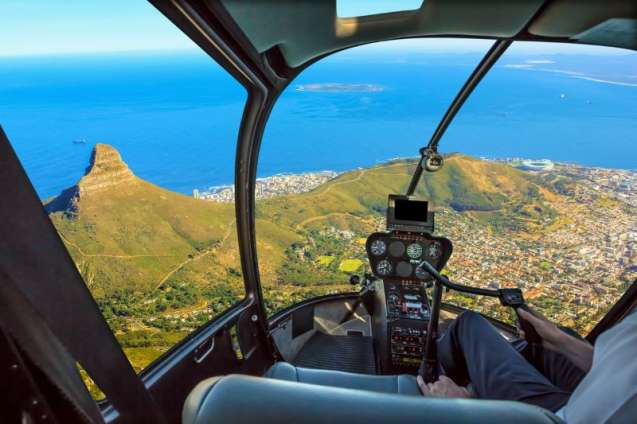 Helicopter flight Cape Town