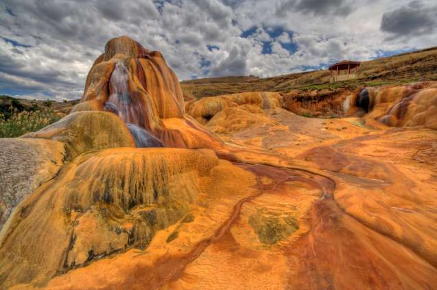Amparaky geysers Itasy region