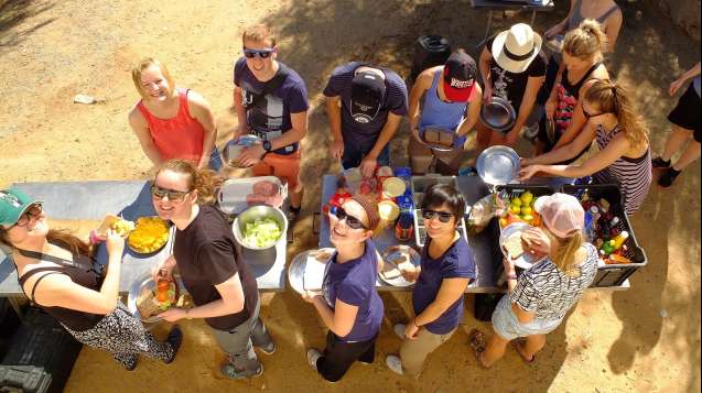Overland safaris are social 