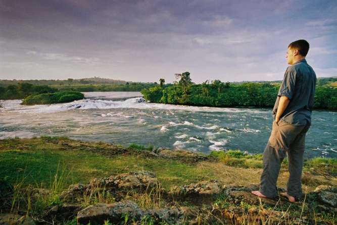 Rapids on the Nile in Jinja Uganda safari