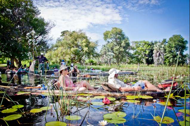Okavango Delta mokoro safari