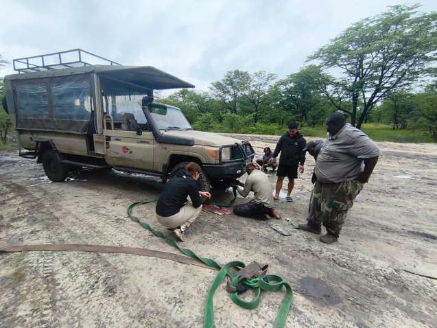 Adventure on the road with an overland group safari